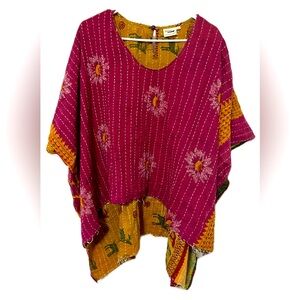 Dreamer Kantha Reversible Top NWOT